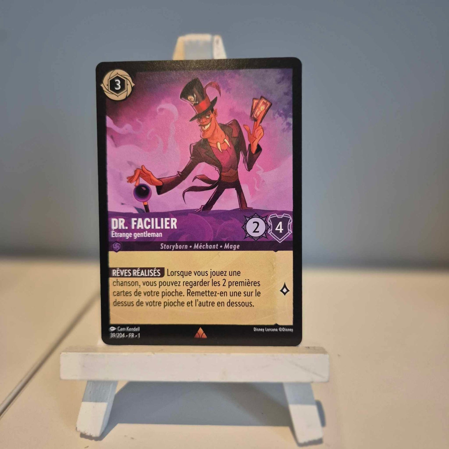 DR. Facilier Etrange Gentleman -Rare 39/204