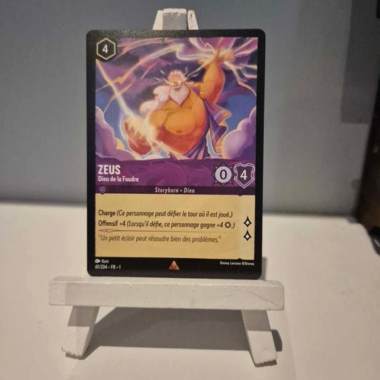Zeus Dieu de la Foudre -Rare 61/204