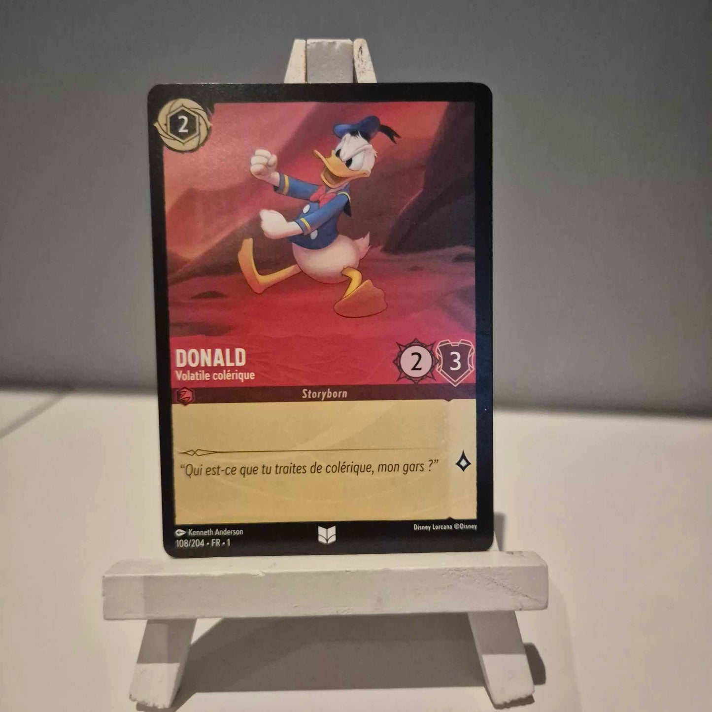 Donald Volatile Colérique - Inhabituelle 108/204