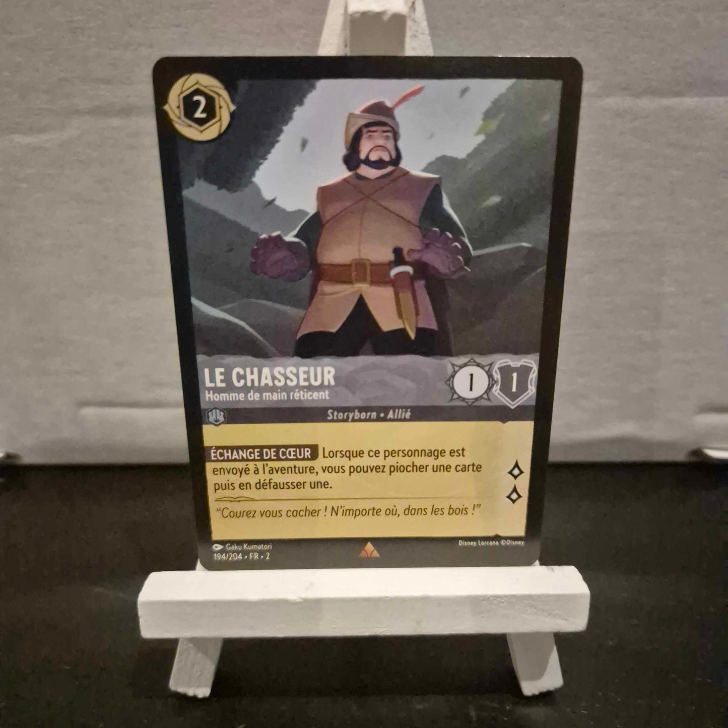 Le chasseur Homme de main réticent - Rare 194/204