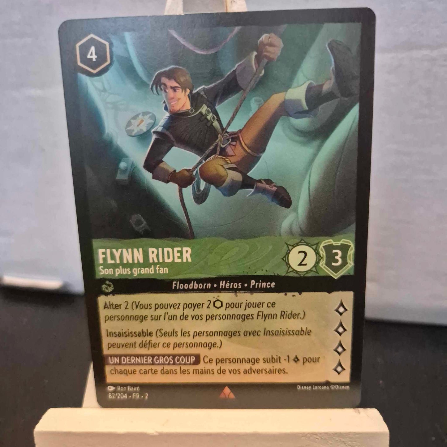 Flynn Rider son plus grand Fan - Rare 82/204