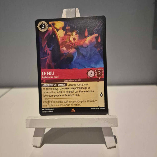 Le Fou Agitateur de Foule- Rare 112/204