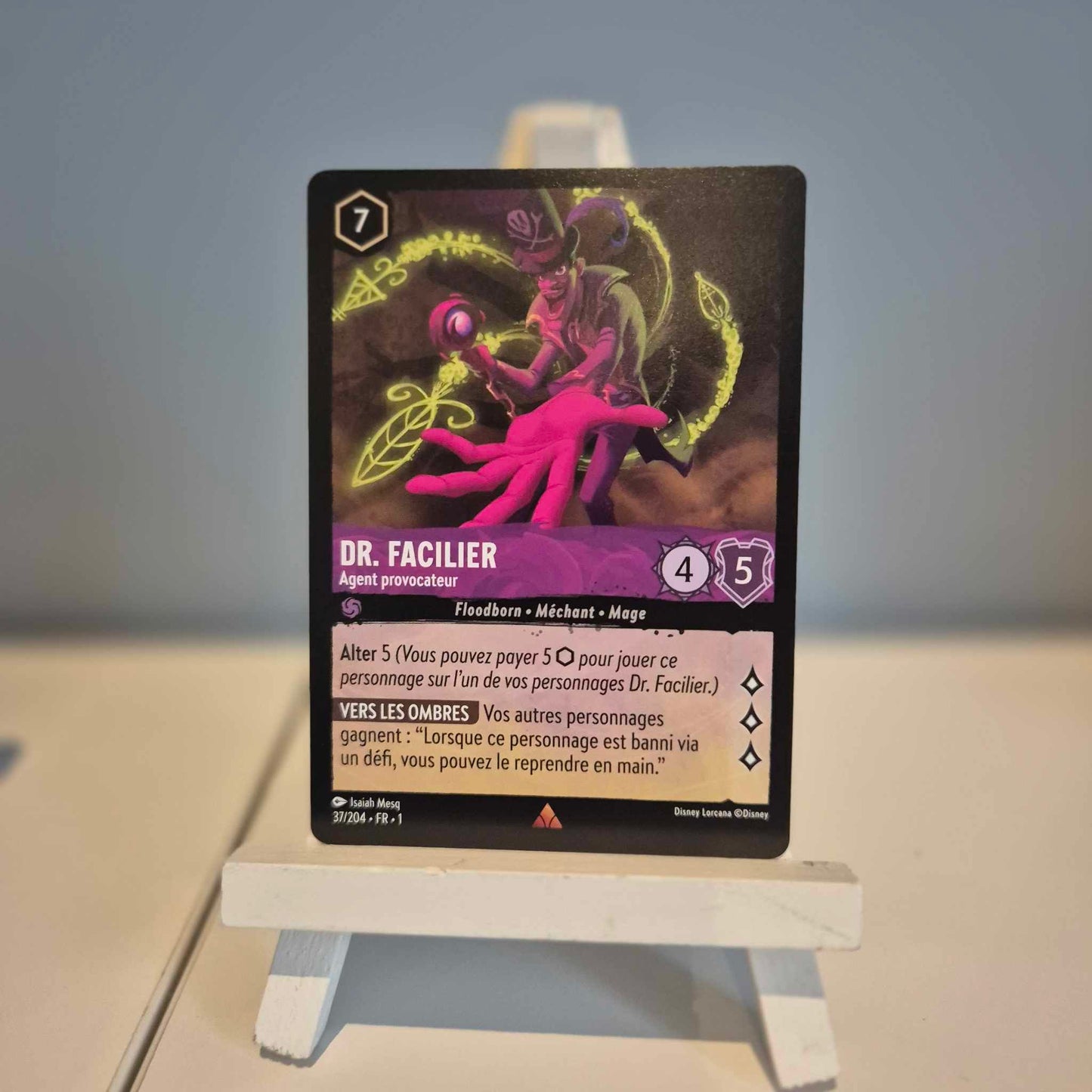 DR. Facilier Agent Provocateur -Rare 37/204