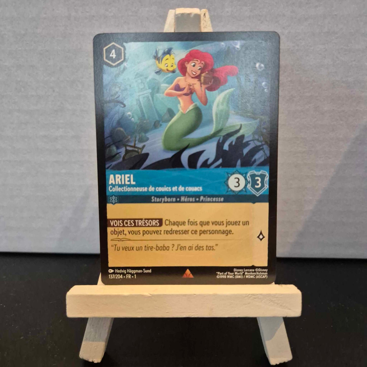 Ariel Collectionneuse de Couics et de Couacs - Rare 137/204