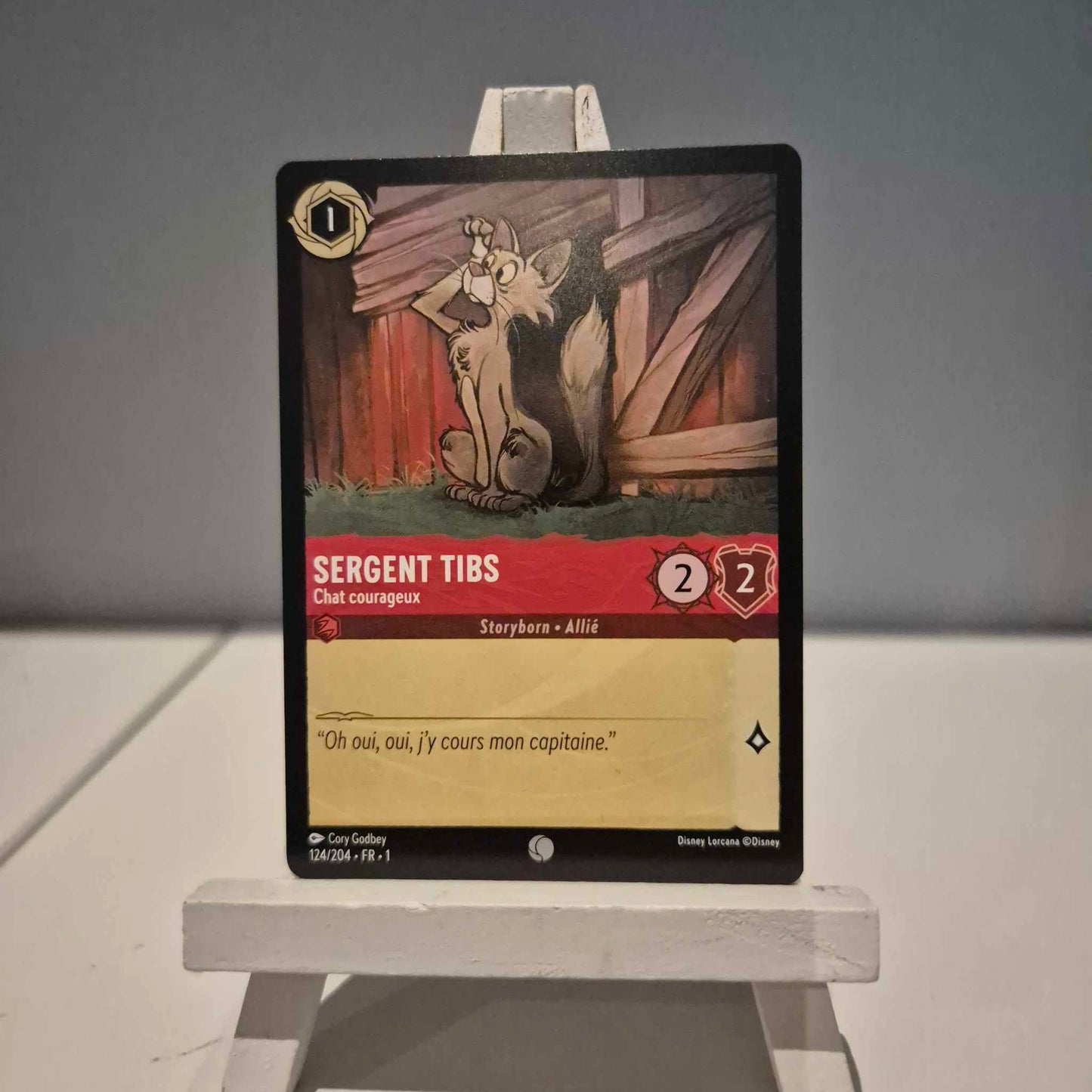 Sergent Tibs Chat Courageux - Commune 124/204