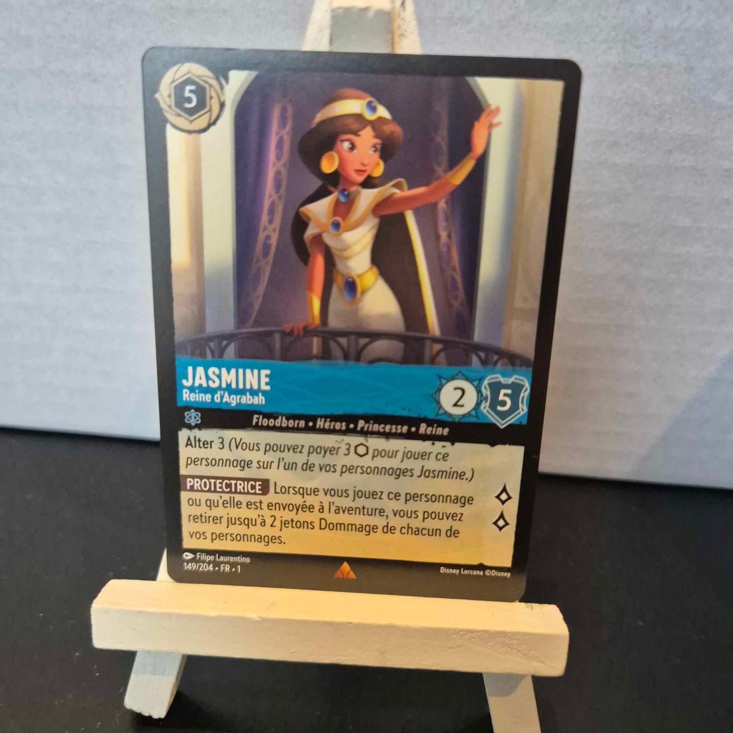Jasmine Reine d'Agrabah - Rare 149/204