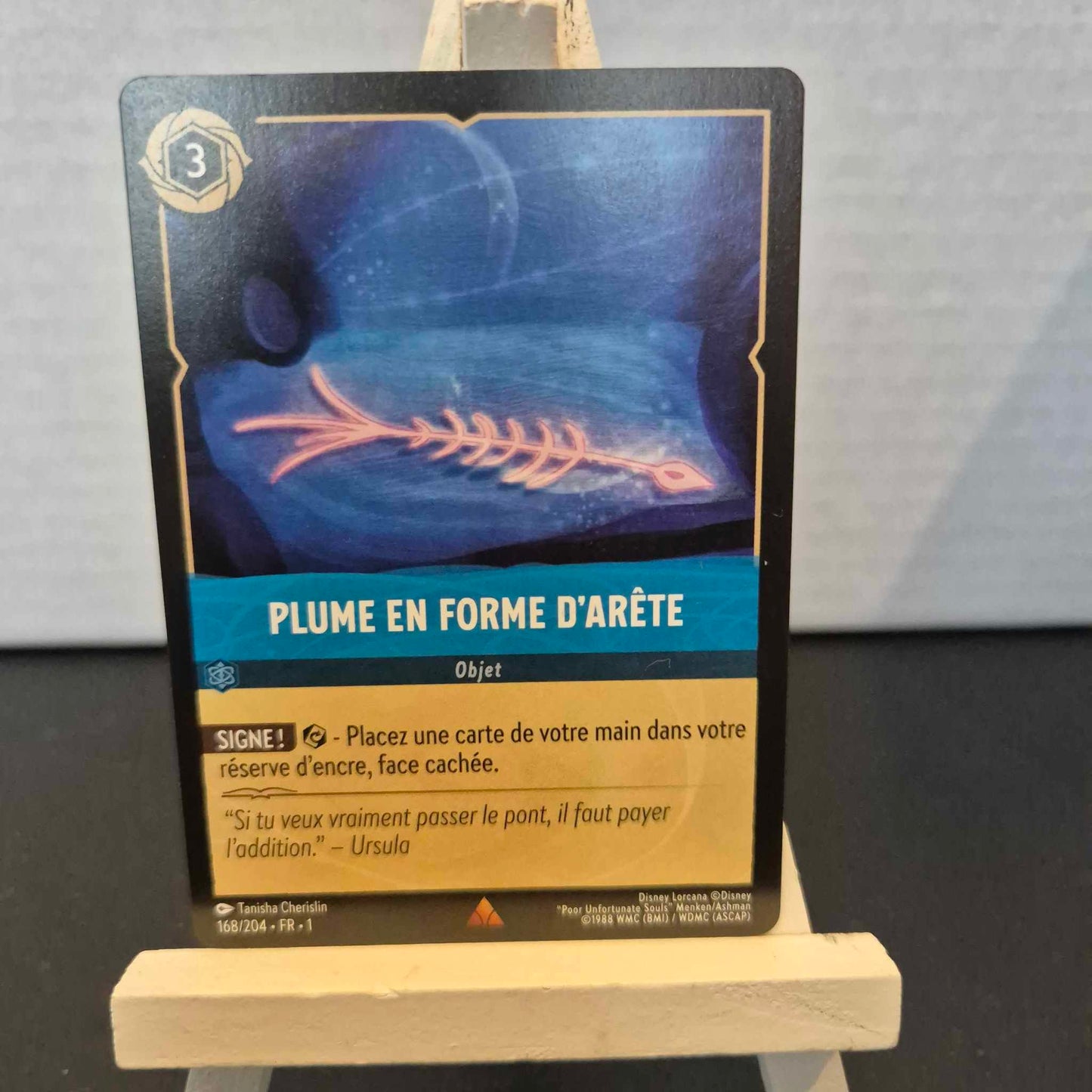 Plume en forme d'arête - Rare 168/204