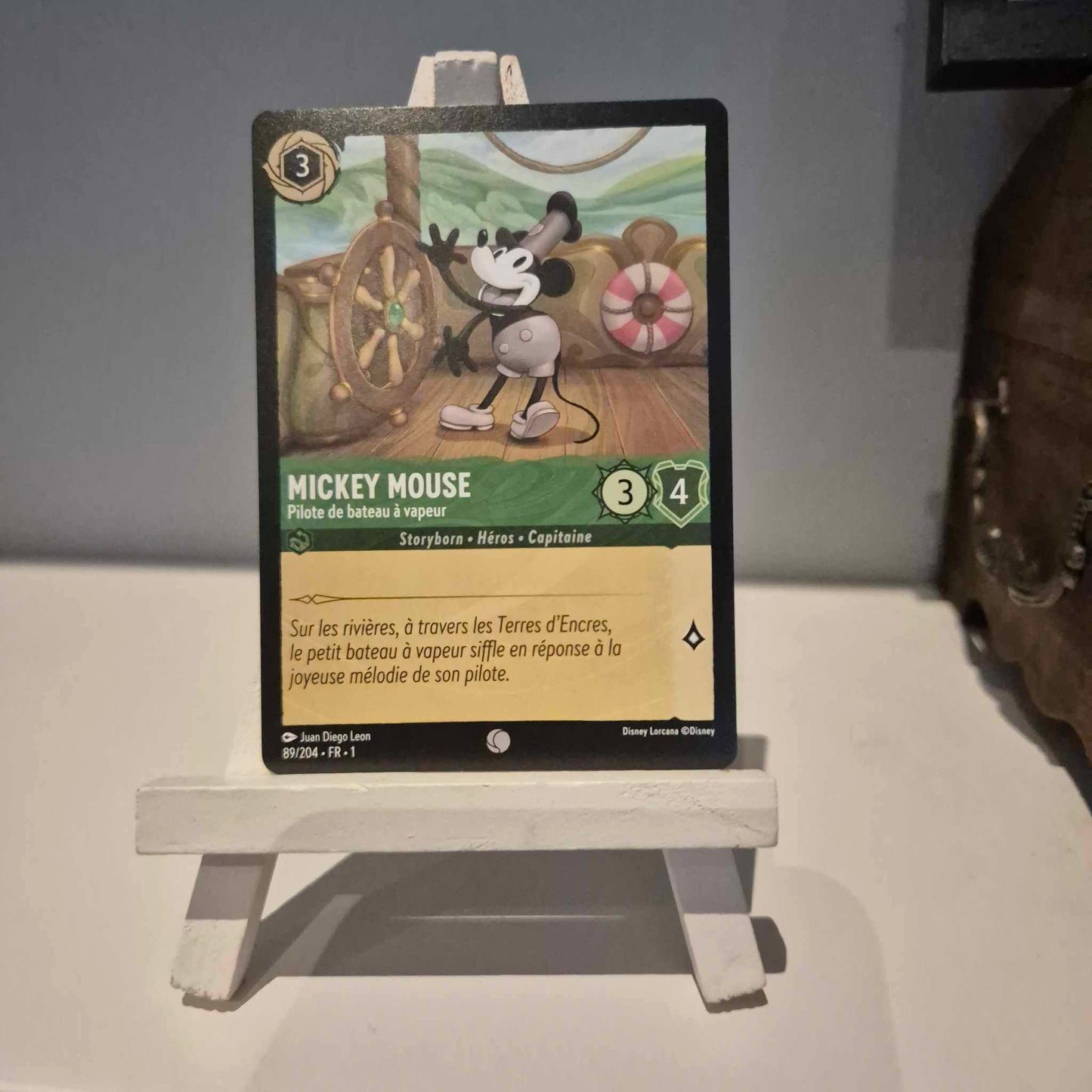 Mickey Mouse Pilote de Bateau à Vapeur - Commune 89/204