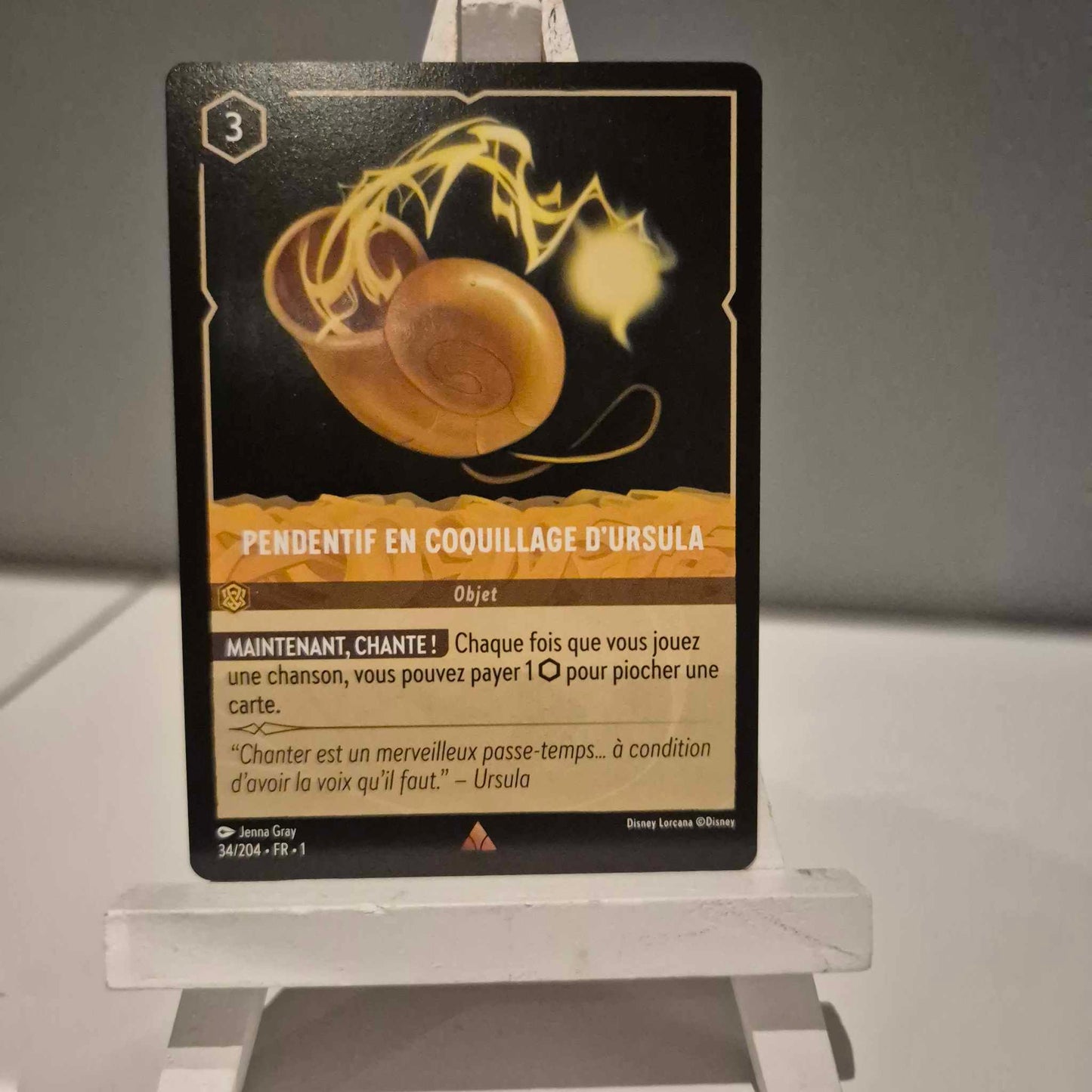 Pendentif en Coquillage d'Ursula - Rare 34/204