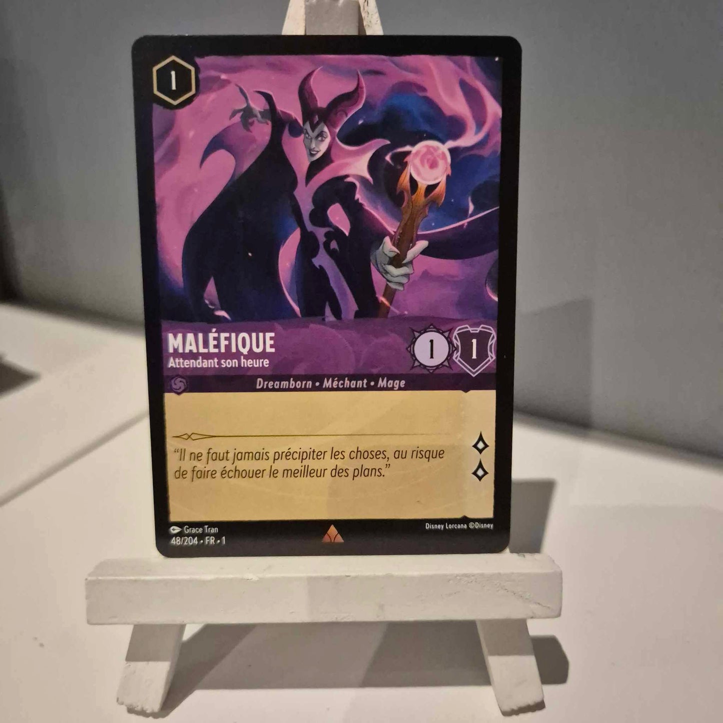 Maléfique Attendant son heure- Rare 48/204
