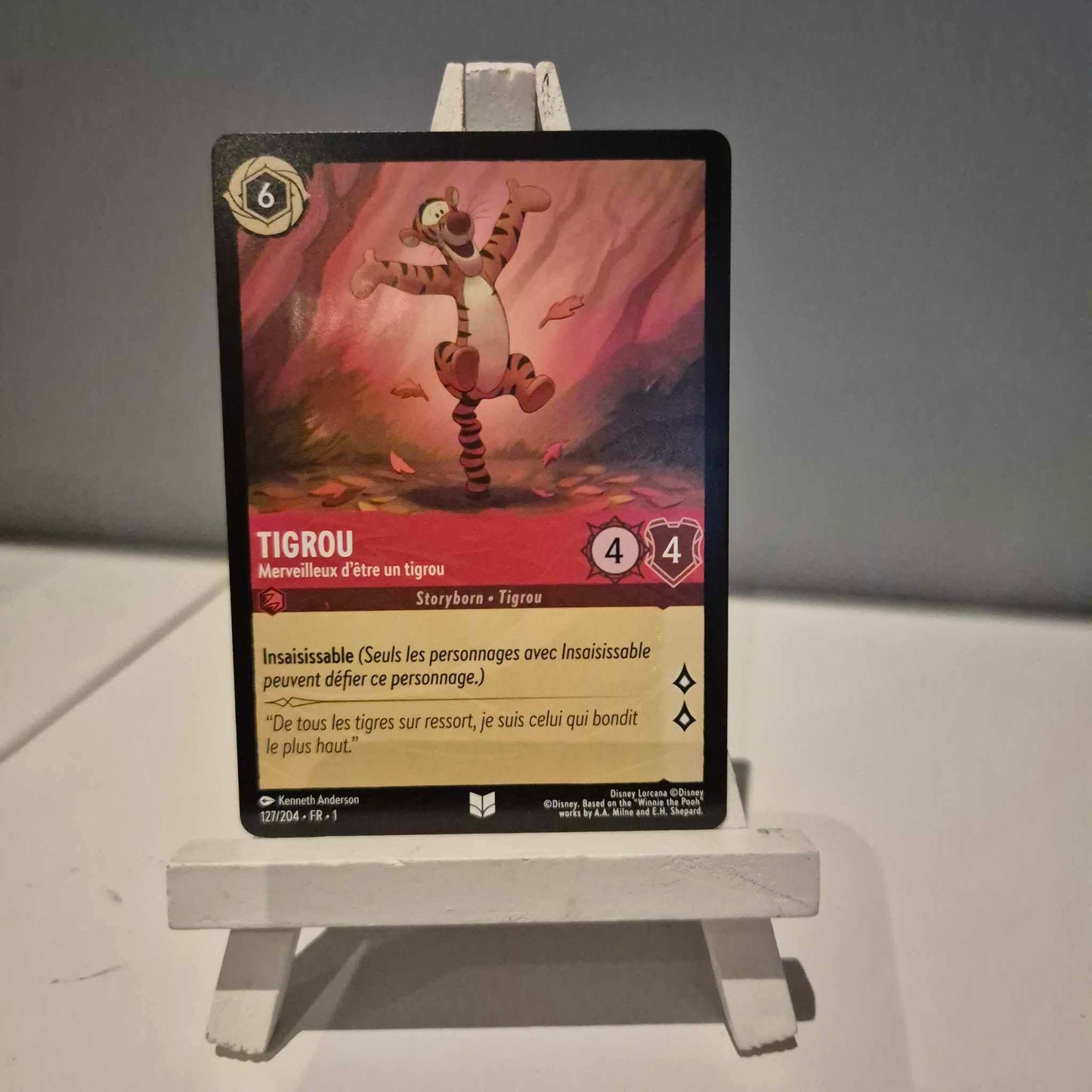 Tigrou Merveilleux d'être un Tigrou - Inhabituelle 127/204