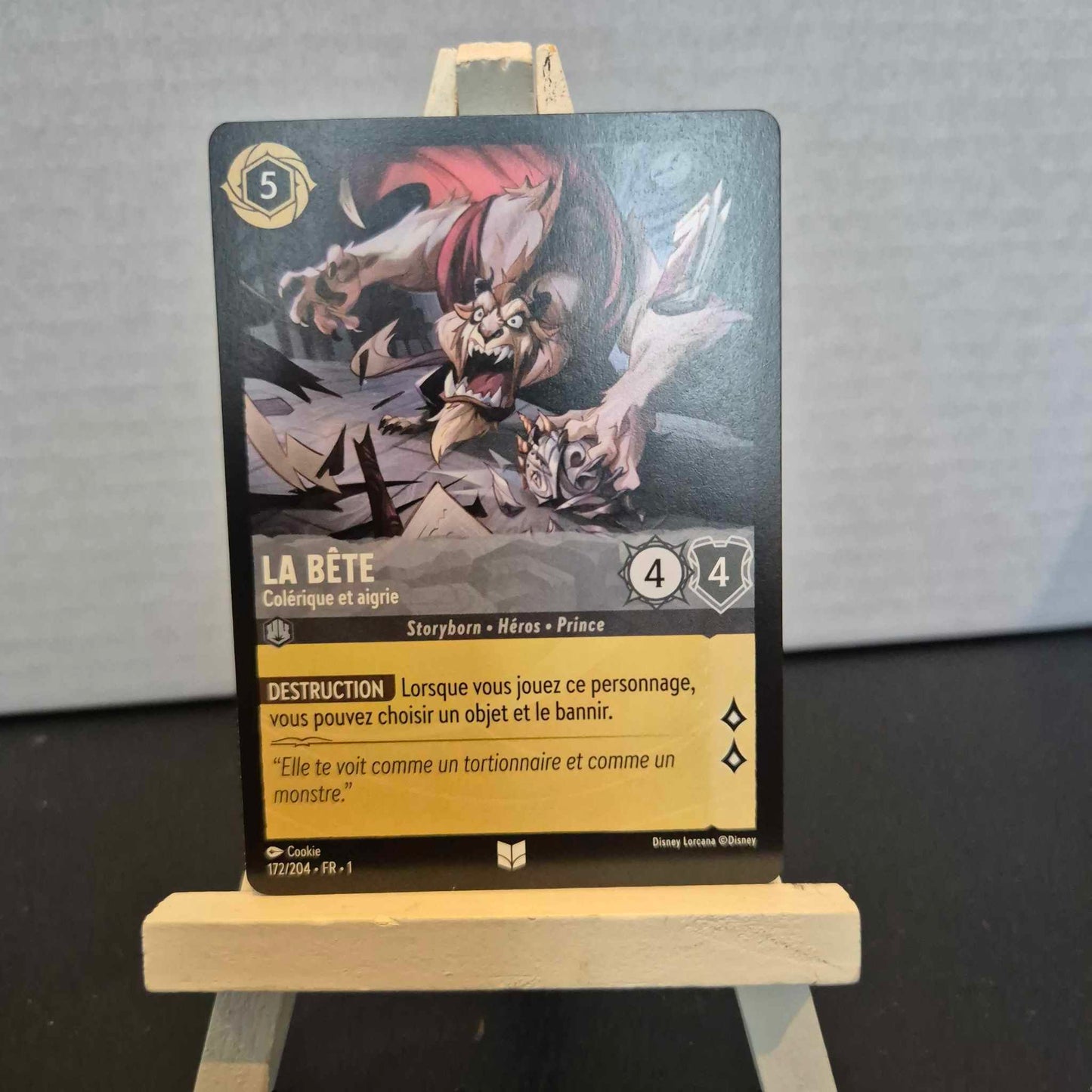 La Bête Colérique et aigrie - Inhabituelle 172/204