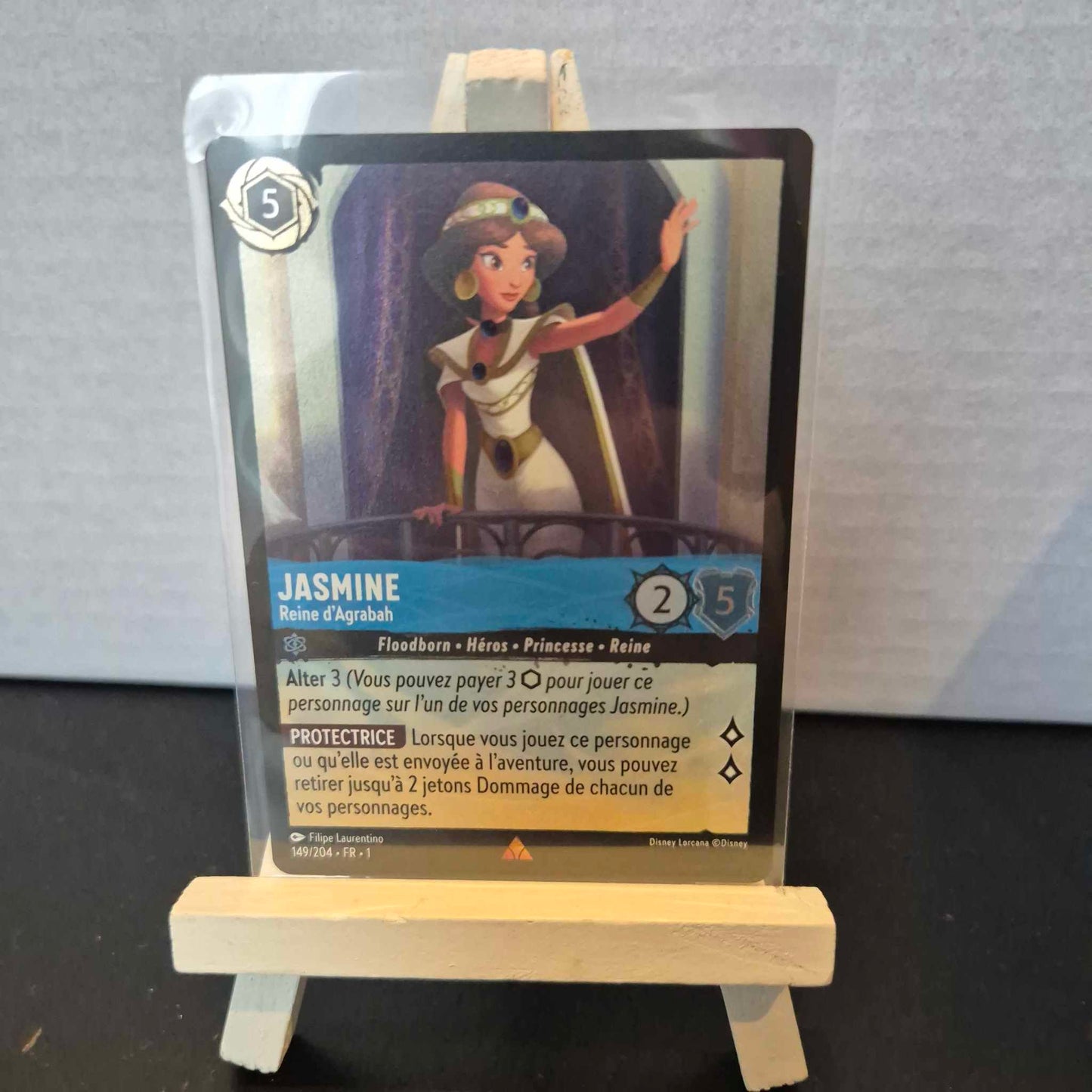 Jasmine Reine d'Agrabah - Rare 149/204
