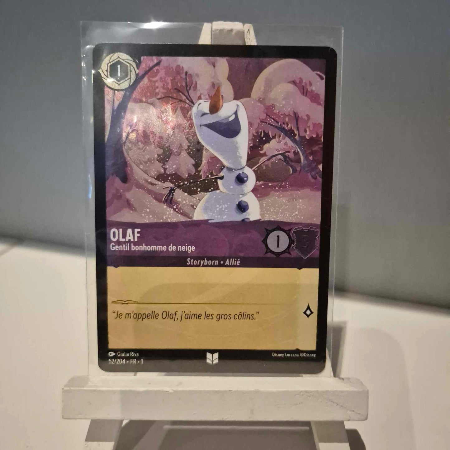 Olaf Gentil Bonhomme de Neige - Inhabituelle 52/204