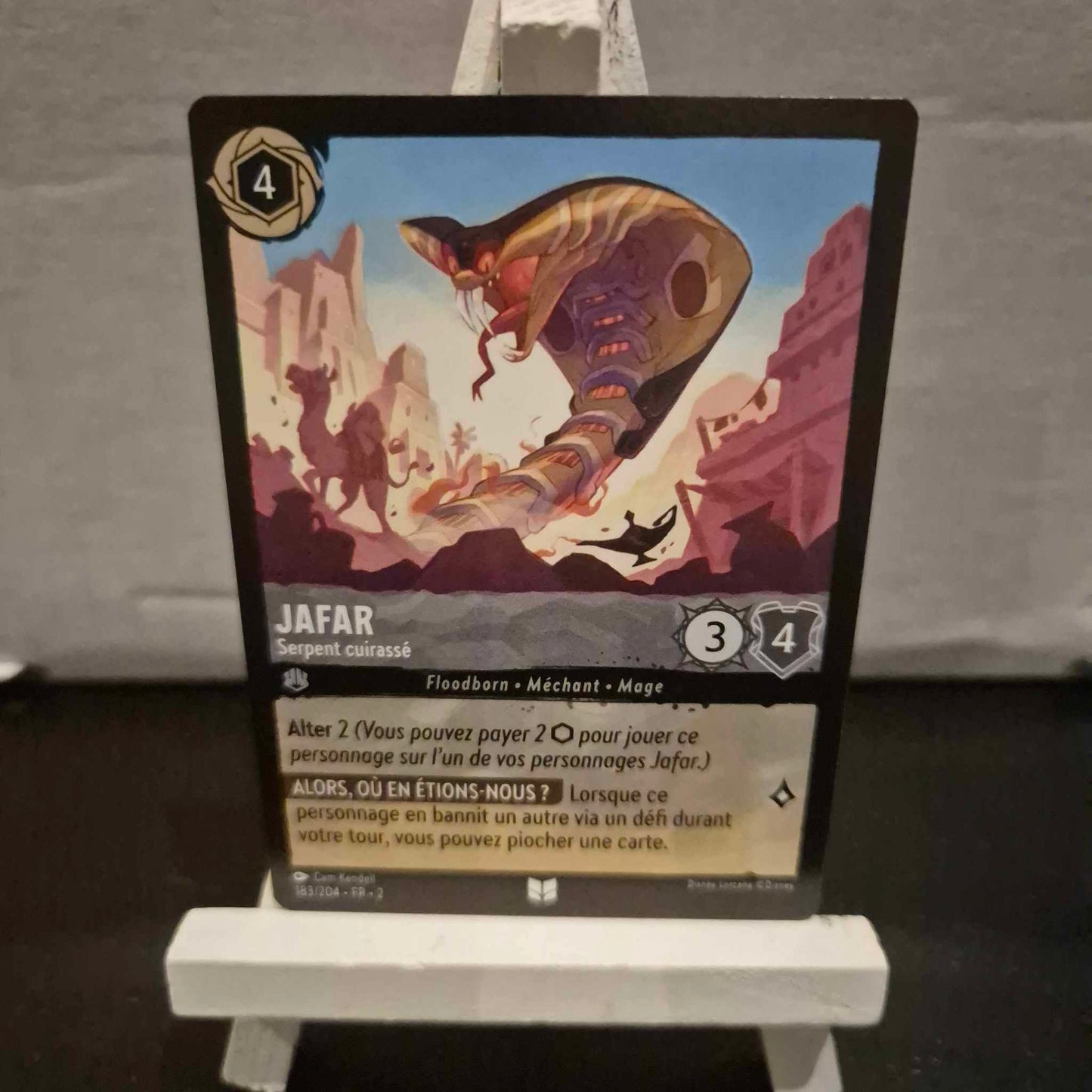 Jafar Serpent Cuirassé - Inhabituelle 183/204