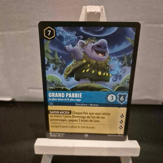Grand Pabbie le plus vieux et le plus sage - Super Rare 148/204