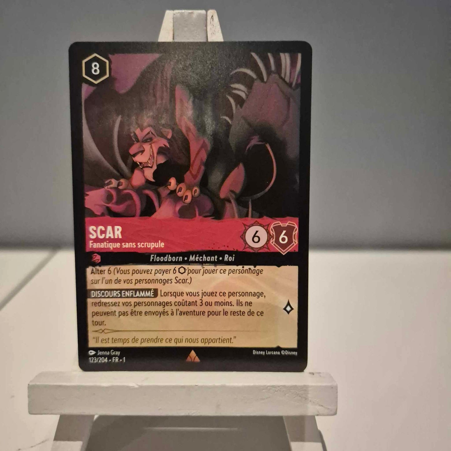 Scar Fanatique sans Scrupule - Rare 123/204