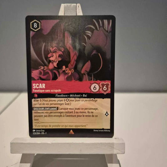 Scar Fanatique sans Scrupule - Rare 123/204