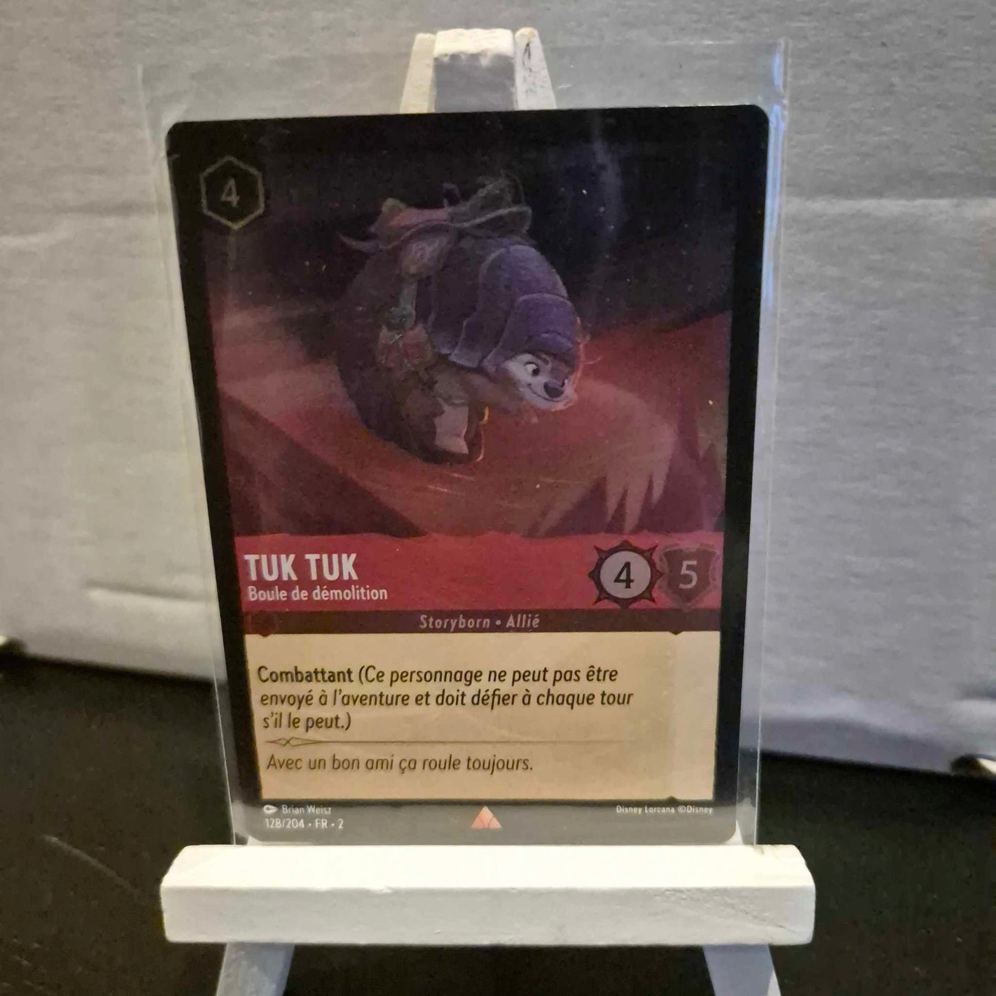 Tuk Tuk Boule de Démolition - Rare 128/204