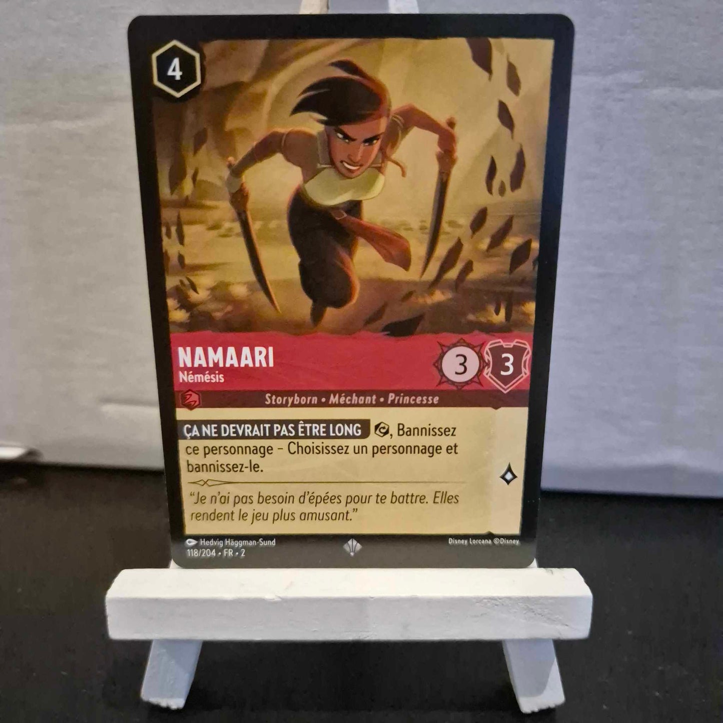 Namaari Némésis - Super Rare 118/204