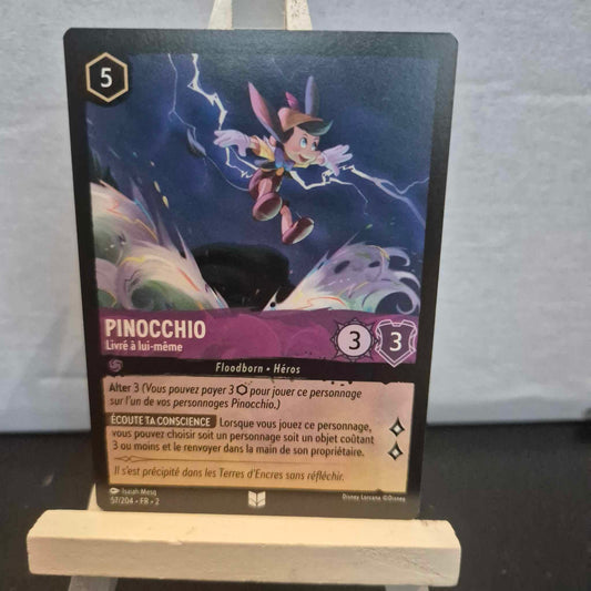 Pinocchio Livré à lui-même - Inhabituelle 57/204