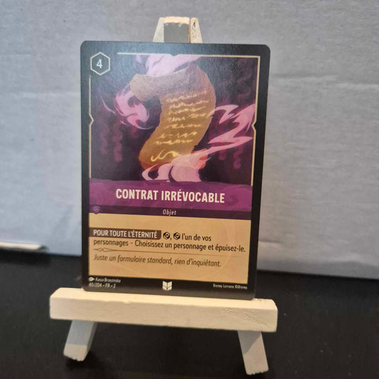 Contrat Irrévocable - Inhabituelle 65/204