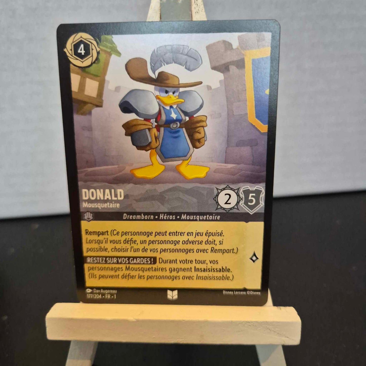 Donald Mousquetaire -Inhabituelle 177/204