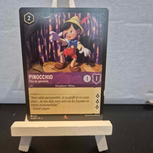 Pinocchio Clou du Spectacle - Rare 56/204