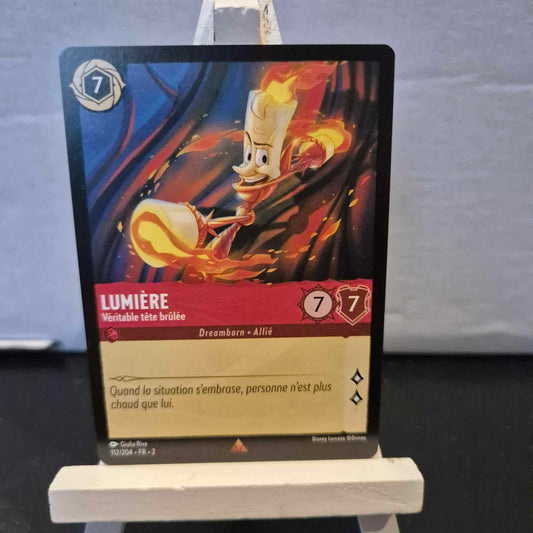Lumière Véritable tête brûlée - Rare 112/204