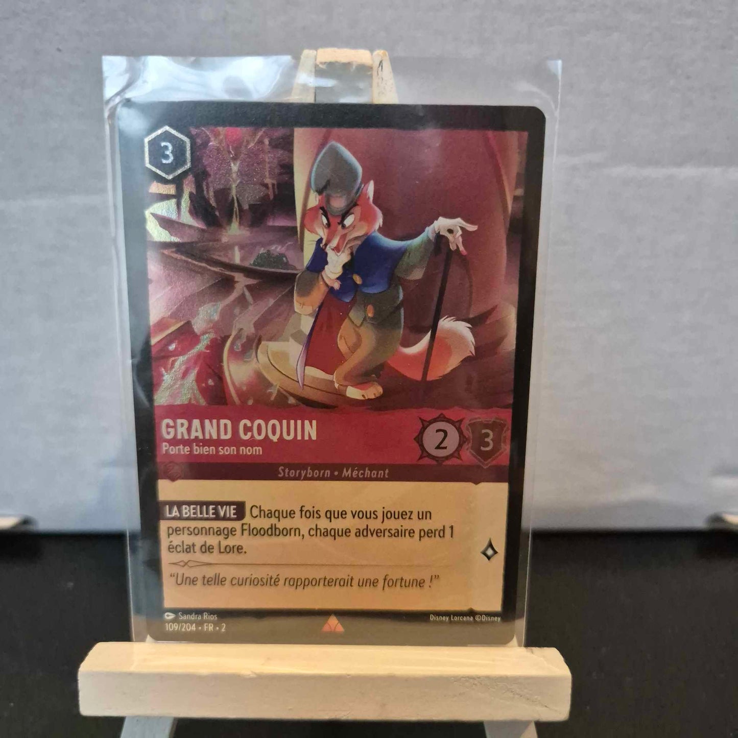 Grand Coquin Porte bien son nom - Rare 109/204