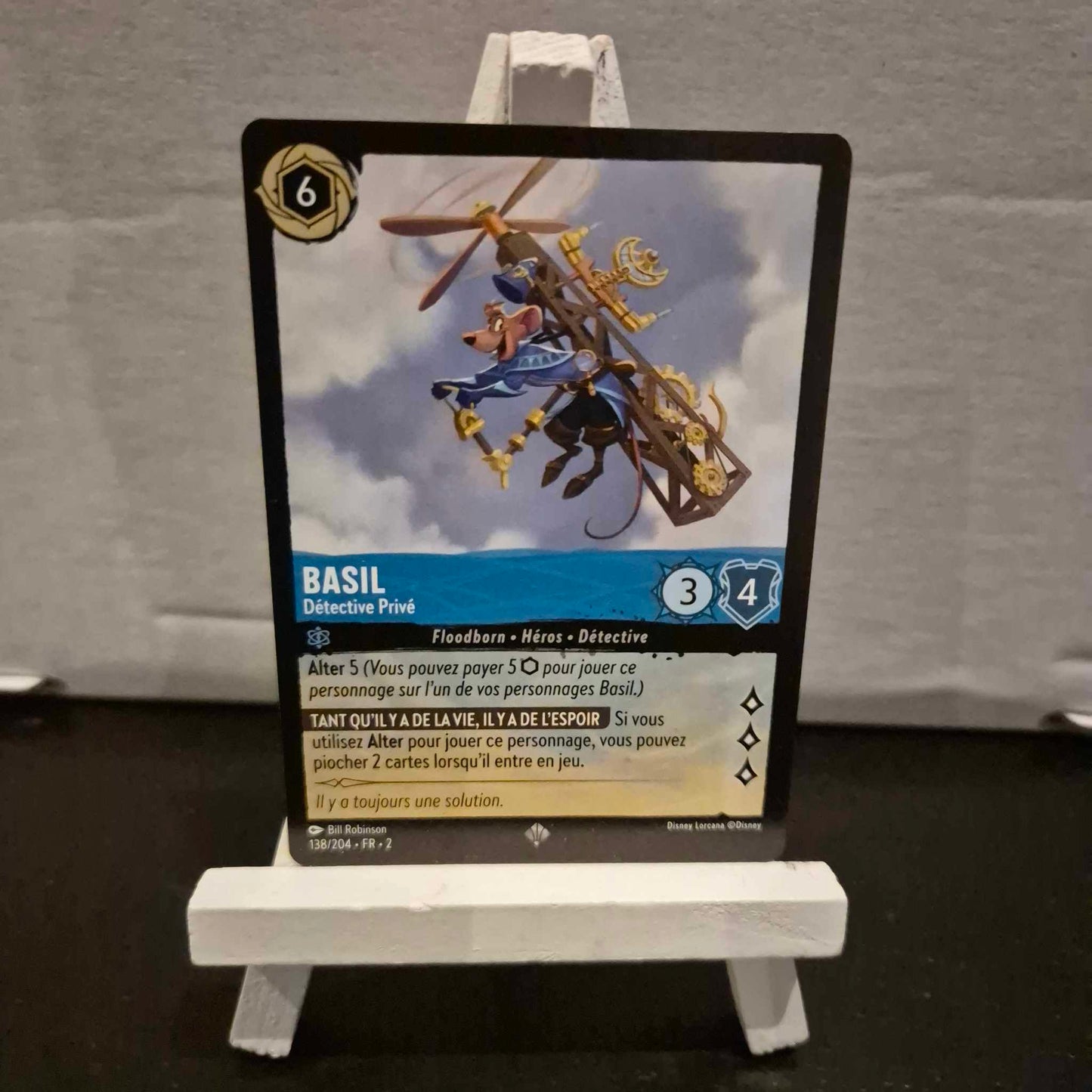 Basil Détective Privée- Super Rare 138/204