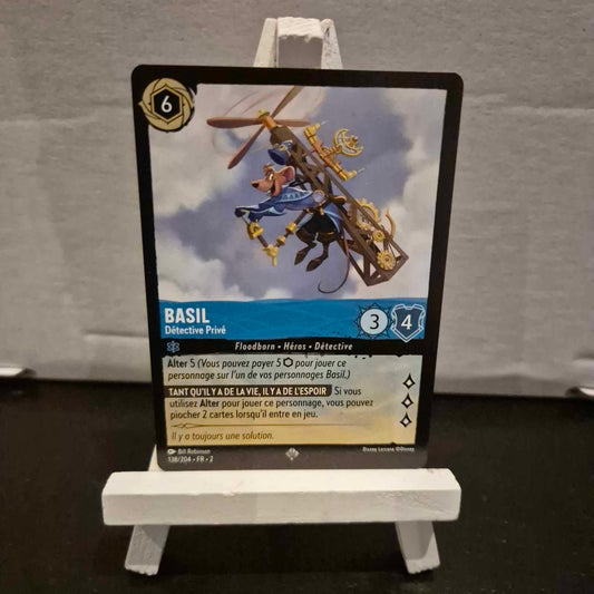 Basil Détective Privée- Super Rare 138/204