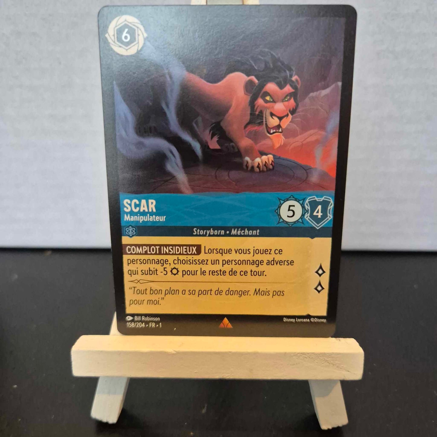 Scar Manipulateur -Rare 158/204