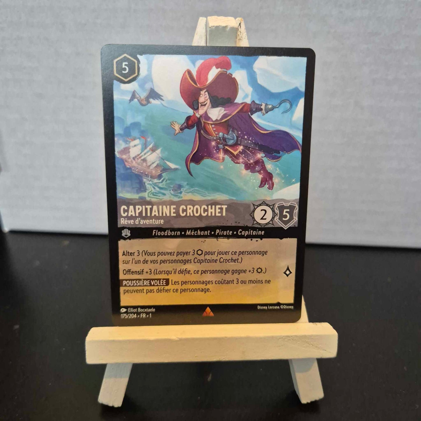 Capitaine Crochet Rêve d'Aventure - Rare 175/204