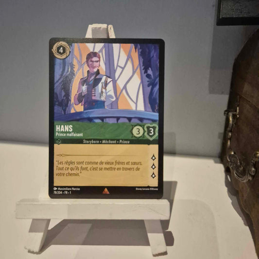 Hans Prince Malfaisant - Rare 78/204