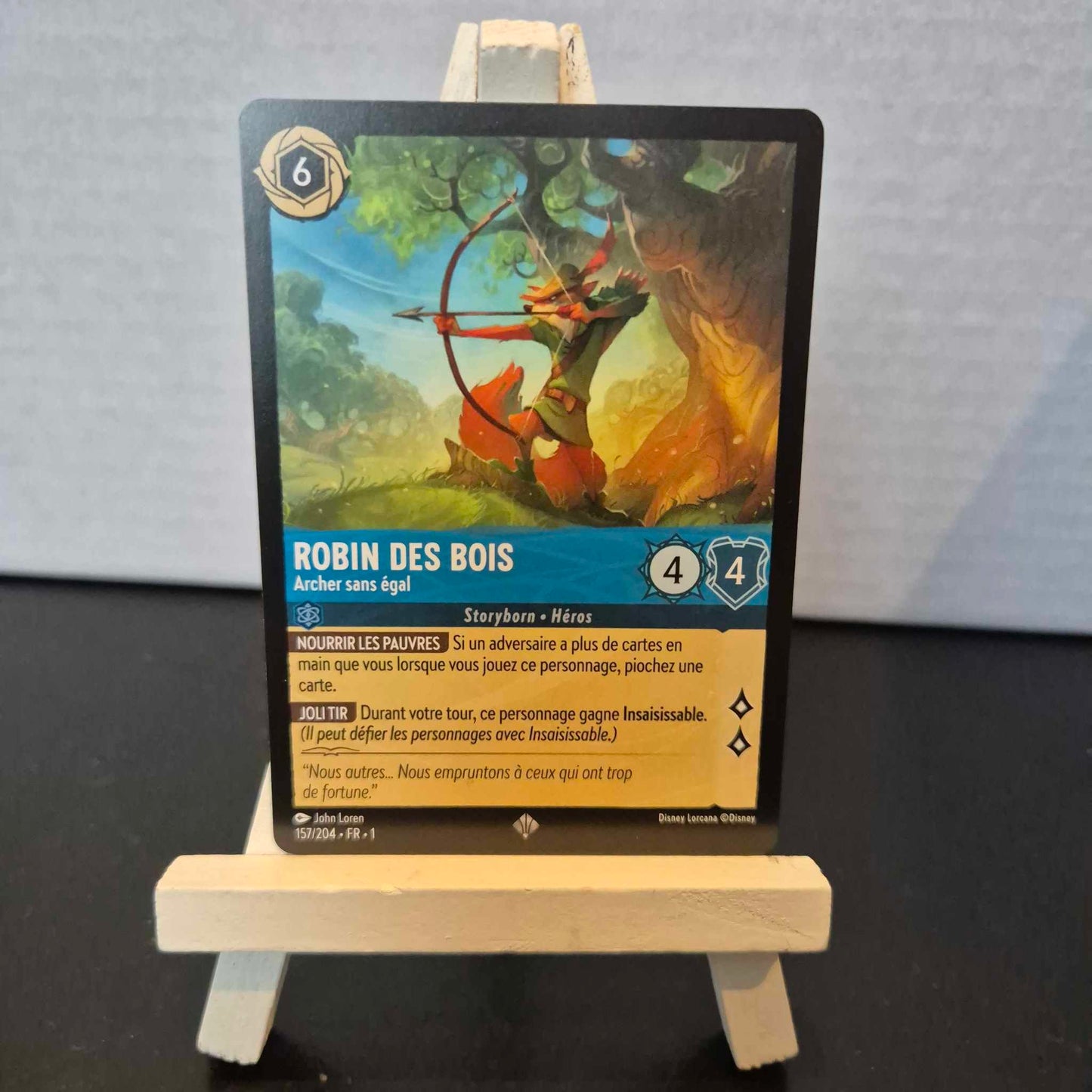 Robin des Bois Archer sans Egal -Super Rare 157/204