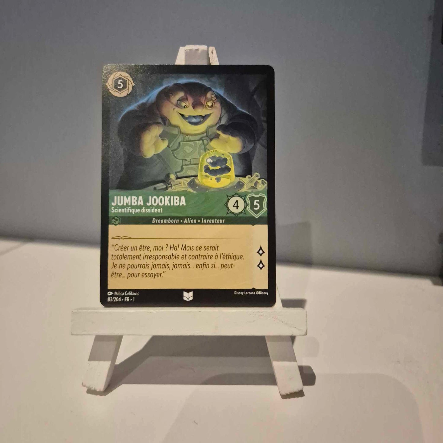 Jumba Jookiba Scientifique Dissident - Inhabituelle 83/204