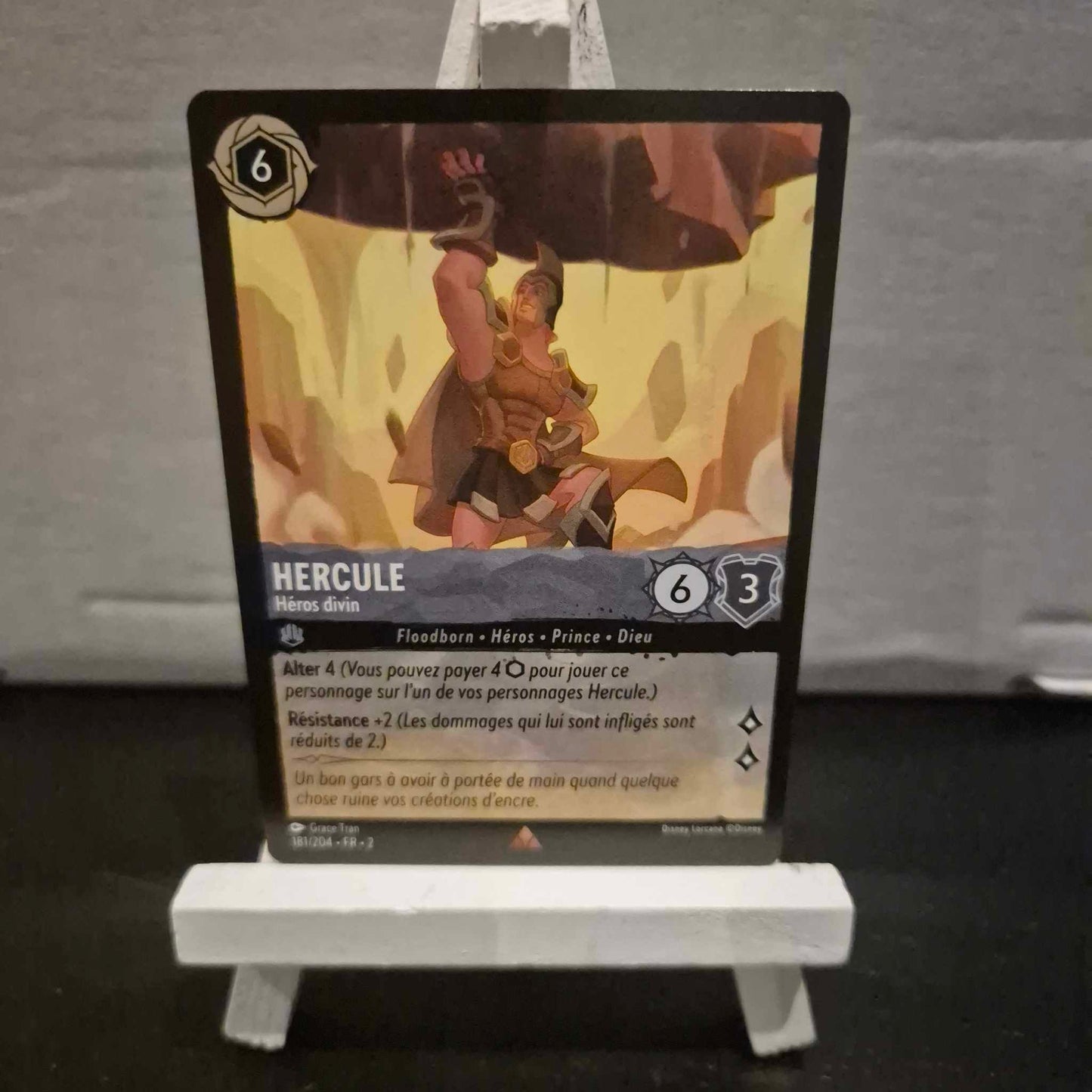Hercule Héros Divin - Rare 181/204