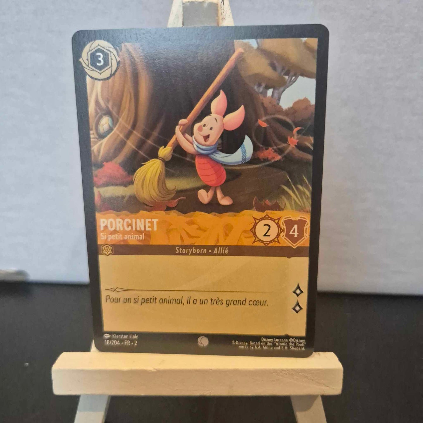 Porcinet Si petit animal - Commune 18/204