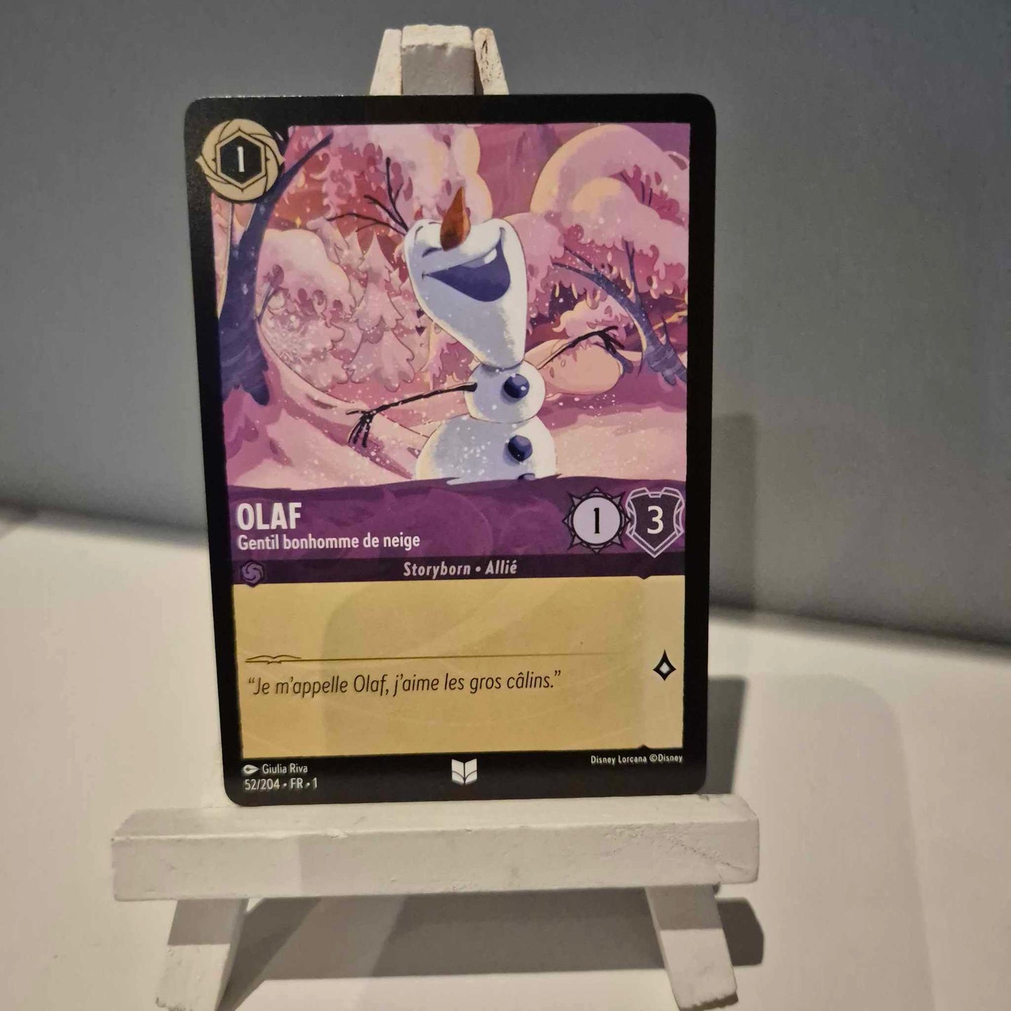 Olaf Gentil Bonhomme de Neige - Inhabituelle 52/204