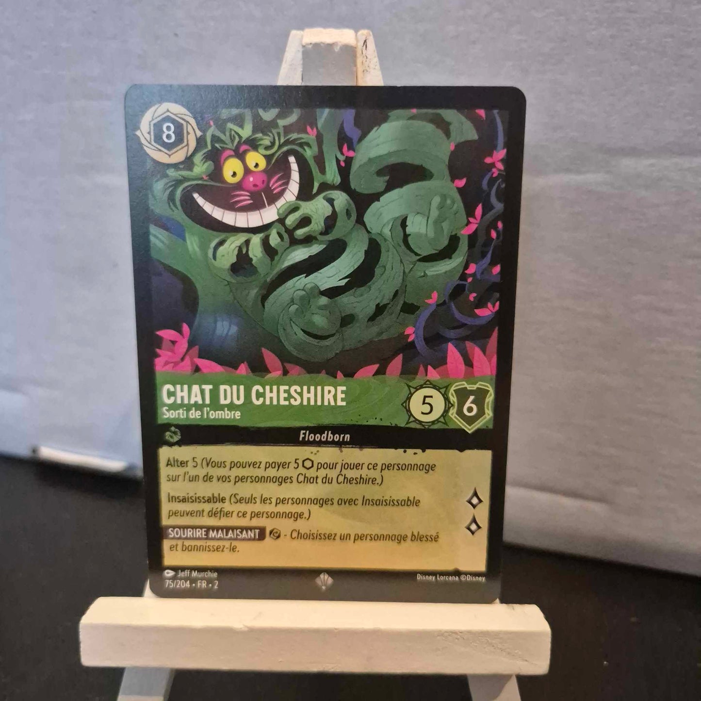 Chat du Cheshire Sorti de l'Ombre - Super Rare 75/204