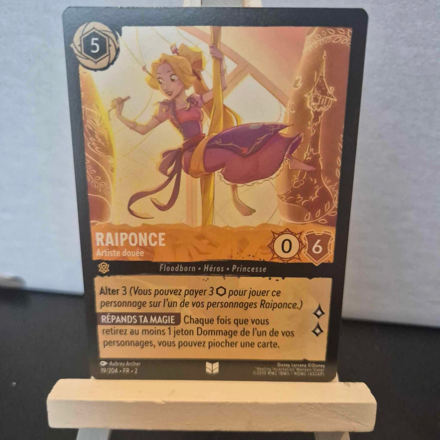 Raiponce Artiste Douée - Inhabituelle 19/204