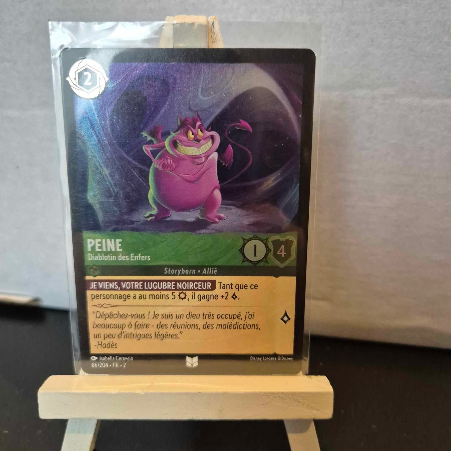 Peine Diablotin des Enfers - Inhabituelle 86/204