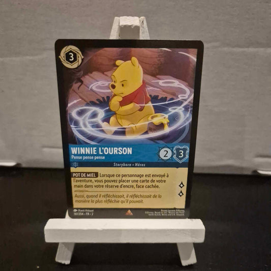 Winnie l'Ourson Pense pense pense - Rare 161/204