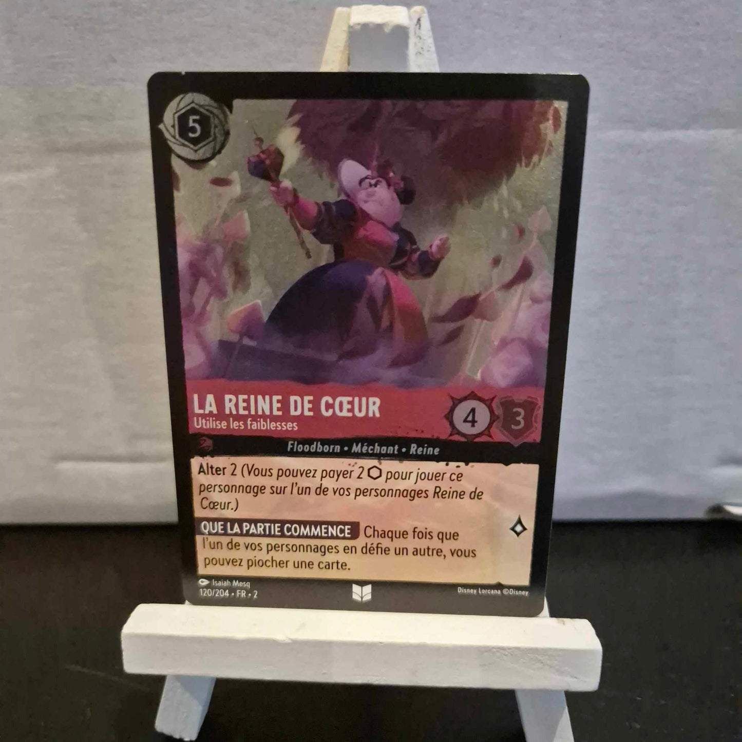 La Reine de Cœur Utilise les Faiblesses - Inhabituelle 120/204