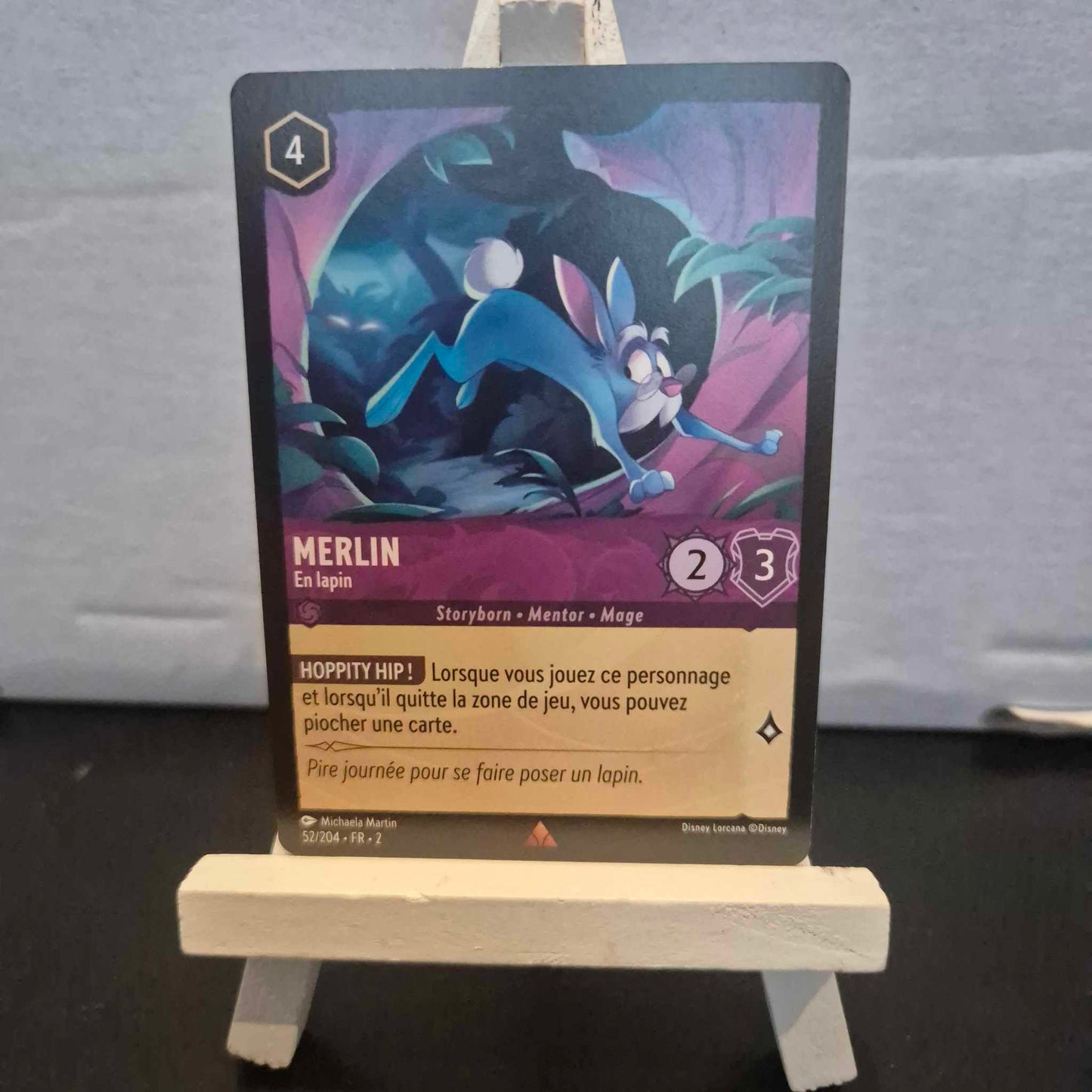 Merlin en Lapin - Rare 52/204