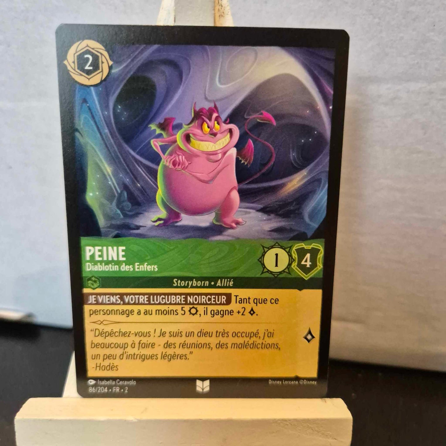 Peine Diablotin des Enfers - Inhabituelle 86/204