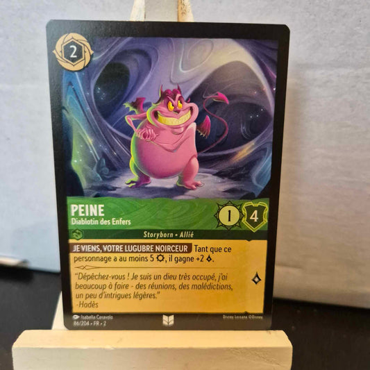 Peine Diablotin des Enfers - Inhabituelle 86/204