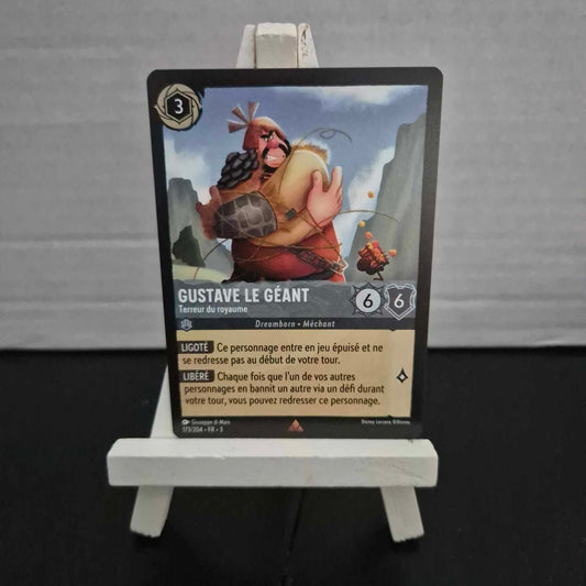 Gustave le Géant Terreur du Royaume - Rare 173/204