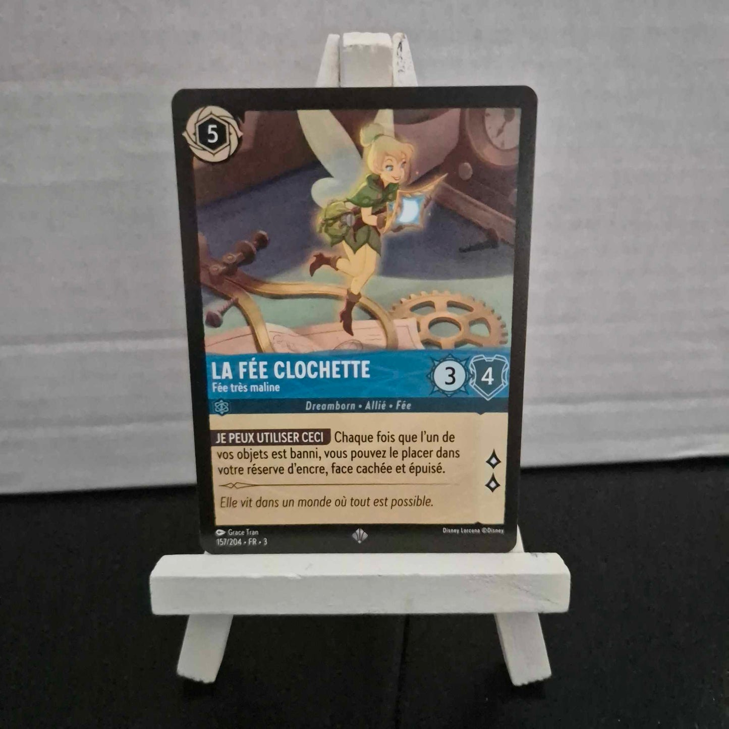 La Fée Clochette Fée très maline - Super Rare 157/204